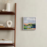 "Hidden Spring" - Art Print in Slate Blue by Mya Bessette - In a Room