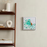 "Float" - Art Print in Aqua by Betty Hatchett - In a Room