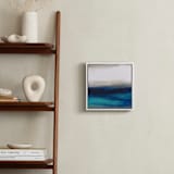 "Liquid Peace" - Art Print in Blue by Melissa Marquardt - In a Room