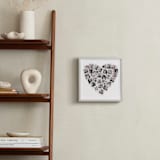 "Filter Heart Snapshot Mix® Photo Art" - Framed Photo in Blush by Minted - In a Room
