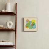 "Organics_2-01" - Art Print in powdery pastels by Alain Castoriano - In a Room