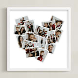 "Heart Snapshot Mini: Framed Photo" - Framed Photo in White by Minted - Framed