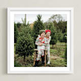 "The Big Picture: Holiday Framed Photo" - Framed Photo in White by Minted - Framed