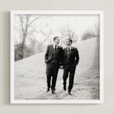"The Big Picture: Valentine's Framed Photo" - Framed Photo in White by Minted - Framed