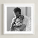 "The Big Picture: Father's Day Framed Photo" - Framed Photo in White by Minted - Framed