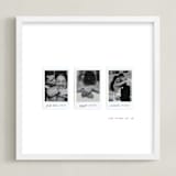 "Three Photo: Square Framed Photo" - Framed Photo in White by Olivia Kanaley Inman - Framed