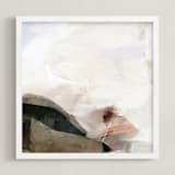 "Hopefully 1" - Art Print in Blushing by Melanie Severin - Framed
