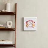 "Your Wedding Crest: Custom Print" - Custom Print in Fall by Pink House Press - In a Room
