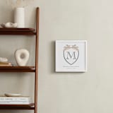 "Bunny Crest: Custom Print" - Custom Print in Evergreen by Vivian Yiwing - In a Room