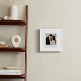 "Classic Snap: Square Framed Photo" - Framed Photo in Quartz by Minted - In a Room