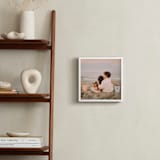 "The Big Picture: Square Framed Photo" - Framed Photo in White by Minted - In a Room