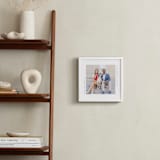 "Contemporary Typo: Square Framed Photo" - Framed Photo in Ink by Lucrecia Caporale - In a Room
