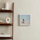 "Surfer Bae 1" - Art Print in Buttery Yellow by Annie Seaton - In a Room