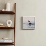 "Summer Handstand" - Art Print in SEA BLUE by ALICIA BOCK - In a Room