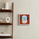 "Dinger Collection 3" - Personalized Art Print in Rust by Kamala Nahas - In a Room