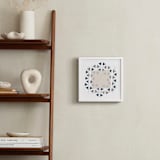 "Paper Wood Cut" - Art Print in Denim by Linda Misiura - In a Room