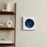 "Lunar" - Personalized Art Print in Indigo by Krissy Bengtson - In a Room