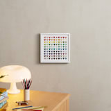 "Paper Hearts" - Art Print in Rainbow by InkDot - In a Room