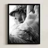 "Polyxena Nº2" - Art Print in grey by Anne Ciotola - Framed