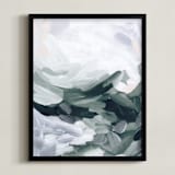 "So Serene" - Art Print in Forest by Melanie Severin - Framed