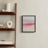 "Sailors Delight" - Art Print in Pink Skies by Karen Kardatzke - In a Room