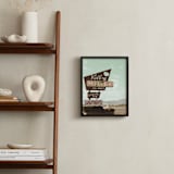 "Valley Motel" - Art Print in Mist by Elky Ink - In a Room