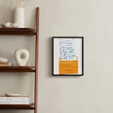 "Something Borrowed " - Art Print in Peach by Sheila Corcoran - In a Room