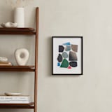 "Paper salad 1" - Art Print in Wasabi by Elliot Stokes - In a Room