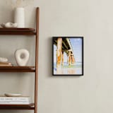"Rusty Bridge" - Art Print in Rust red by Katrina Leandro - In a Room