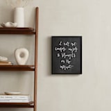 "mantra" - Art Print in Chalkboard by Marabou Design - In a Room