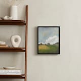 "Summer Path" - Art Print in Summer Green by Stephanie Goos Johnson - In a Room