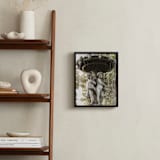 "Fontaine du Cirque" - Art Print in Moody Clay by Anne Ciotola - In a Room