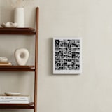 "48 Photo: Portrait Framed Photo" - Framed Photo in White by Minted - In a Room