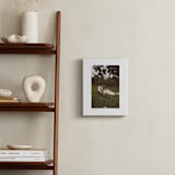 "With a Heart: Portrait Framed Photo" - Framed Photo in Taupe by Laura Hamm - In a Room