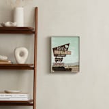 "Valley Motel" - Art Print in Mist by Elky Ink - In a Room