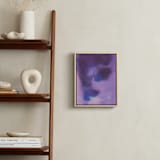 "Purple Abstract" - Art Print in Purple by Agata Jasinska - In a Room