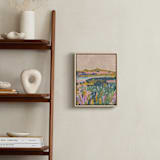 "Across the Fields 1" - Art Print in Peach by Alisa Galitsyna - In a Room