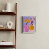 "Color Still" - Art Print in Orange, Purple, Pink by Marta Crea - In a Room