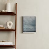 "A Meditation" - Art Print in Meditative Blue by Brian Sostrom - In a Room