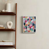 "Kaleidoscope No.1" - Art Print in Cerise by Hooray Creative - In a Room