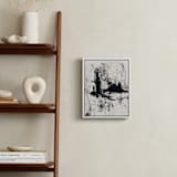 "Tour de Force II" - Art Print in Black and White by Carmen Guedez - In a Room