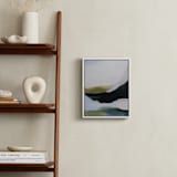 "Elemental layers" - Art Print in Olive by Melanie Severin - In a Room