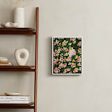"Flower Meadow Cat" - Art Print in Daffodil Yellow by Sabrina Excene - In a Room