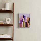 "Tall Order" - Art Print in Aubergine by melanie mikecz - In a Room