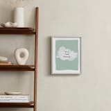 "all the feels" - Art Print in aqua by Lindsay Stetson Thompson - In a Room