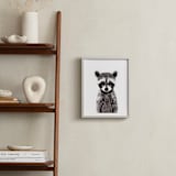 "Baby Raccoon" - Art Print in umber by Cass Loh - In a Room