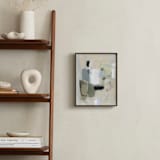 "Breeze of White Jasmine" - Art Print in Warm Gray by Shina Choi - In a Room