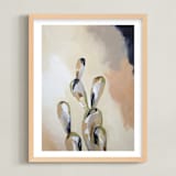 "Left it in Marfa" - Art Print in Peach by Kati Ramer - Framed