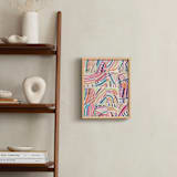 "Color Puzzle" - Art Print in Warm Tropics by Ro Pacifico - In a Room