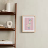 "Western Waddle" - Art Print in Rose by Creo Study - In a Room